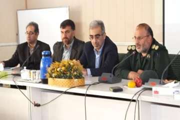 جلسه هماهنگی اجرای طرح واکسیناسیون طیور بومی با حضور رئسای ادارات دامپزشکی ورئسای سازمان بسج سازندگی