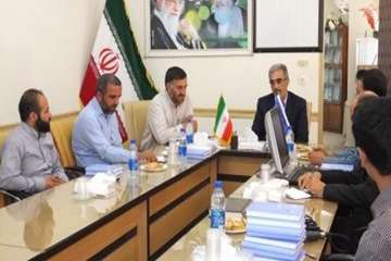 جلسه امضاء تفاهم نامه همکاری مشترک بین اداره کل دامپزشکی استان سمنان ،بسیج سازندگی ، بسیج عشایر ،بسی