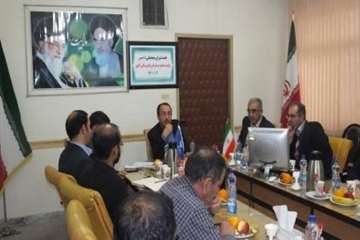 جلسه شورای هماهنگی اداره کل دامپزشکی استان سمنان به ریاست دکتر رفیعی پور رئیس سازمان دامپزشکی کشور4د