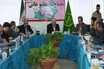 نشست مطبوعاتی دکتر محمد سعیدی مدیرکل دامپزشکی استان سمنان در خصوص اولین همایش صنعت مرغ در استان سمنا