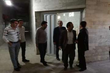 بازدید دکتر سعیدی مدیرکل دامپزشکی استان سمنان ازیک فرم جوجه کشی واقع درشهر ایوانکی   17آبان 96