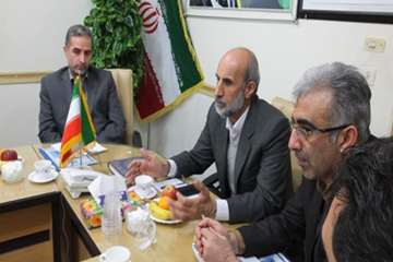 سفردکترخلج ریاست محترم سازمان دامپزشکی کشور به استان سمنان