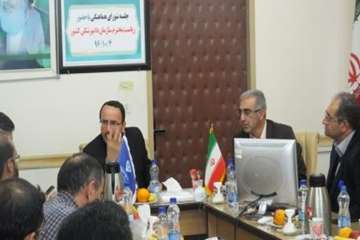 جلسه شورای هماهنگی اداره کل دامپزشکی استان سمنان به ریاست دکتر رفیعی پور رئیس سازمان دامپزشکی کشور4د