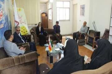 شست خبری دکتر سعیدیمدیر کل محترم دامپزشکی استان سمنان  با خبر گزاریها ومطبوعات دردفتر خبرگزاری تسنیم