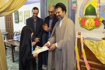 مراسم جشن تکلیف به مناسبت میلادحضرت فاطمه زهرا (س) دراداره کل دامپزشکی استان سمنان 24اسفند 95