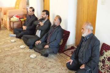 دیدارمدیرکل دامپزشکی استان سمنان  به اتفاق هیئت همراه ازخانواده بازنشسته محمد علی خانی شاهرود 10/8/9