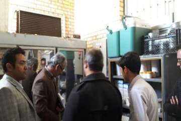 بازدید مدیر کل دامپزشکی استان سمنان از سردخانه دامپزشکی شهرستان میامی