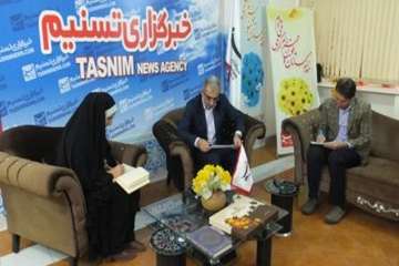 نشست خبر دکتر سعیدی با خبر گزاریهای تسنیم ، ایسنا ومهر در دفتر خبر گزار تسنیم استان سمنان به مناسیت 