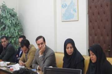 اولین جلسه شورای هماهنگی اداره کل دامپزشکی استان سمنان 16/1/95
