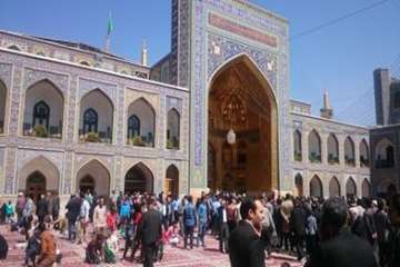 اردوی زیارتی مشهد مقدس پرسنل اداره دامپزشکی استان سمنان اردیبهشت 95