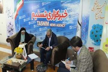 نشست خبر دکتر سعیدی با خبر گزاریهای تسنیم ، ایسنا ومهر در دفتر خبر گزار تسنیم استان سمنان به مناسیت 