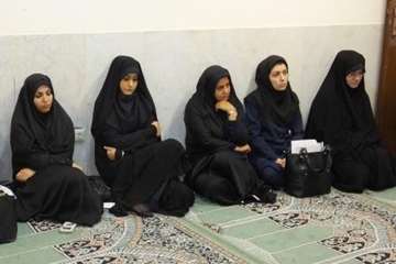 مراسم عفاف وحجاب به مناسبت کمیته عفاف وحجاب دراداره کل دامپزشکی استان 23/4/95