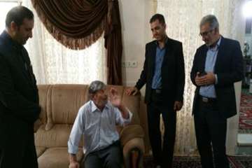 دیدار دکتر سعیدی میدیرکل محترم دامپزشکی استان سمنان  به اتفاق هیئت همراه باخانواده  همکاربازنشسته جن
