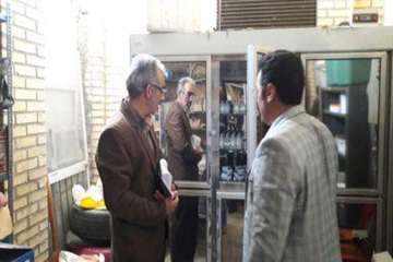 بازدید مدیر کل دامپزشکی استان سمنان از سردخانه دامپزشکی شهرستان میامی