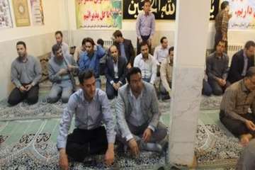 مراسم جشن ولادت حضرت فاطمه زهرا(س) وروززندراداره کل دامپزشکی استان سمنان 16/1/95