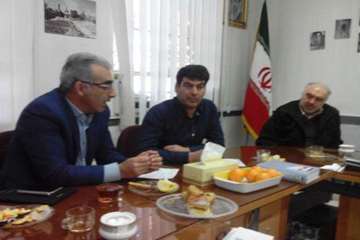 جلسه ساماندهی کشتارگاه بسطام با حضورمدیرکل دامپزشکی استان شهرداربسطام واعضای شورای اسلامی شهر وفعالی