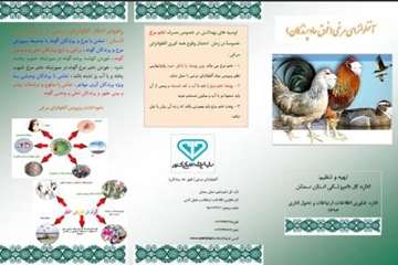 اطلاع رسانی به مخاطبین هدف روستای مومن آباد درخصوص آنفلوانزای  فوق حاد پرندگان 6 بهمن 96