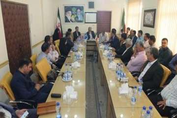 جلسه هماهنگی دستورالعمل اجرایی ماده 19آئین نامه نظارت بهداشتی با حضور مدیران عامل بخش خصوصی دراداره 