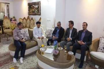 دیدار خانواده همکار بازنشسته جواد صالحیان 19اردیبهشت 96
