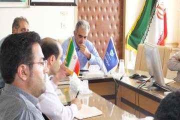 جلسه شورای هماهنگی با موضوع  گزارش عملکرد واکسیناسیون تب برفکی دراداره کل دامپزشکی استان 31/3/95