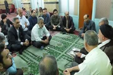 دیدار صمیمی پرسنل اداره کل دامپزشکی استان سمنان با حضرت ایت الله شاهچراغی نماینده ولی فقیه در استان 