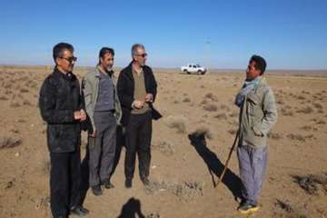 بازدید دکتر سعیدی مدیرکل محترم دامپزشکی از مناطق محروم شرق استان سمنان(روستای گرم آب)