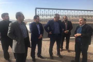 بازدید دکتر سعیدی مدیرکل دامپزشکی استان سمنان به اتفاق هیئت همراه ازمراکز درحال ساخت شهرستان گرمسارد