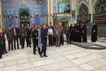 تجدید میثاق باشهیدان پرسنل دامپزشکی استان ،همکاران بازنشسته وبخش خصوصی دراولین روز هفته دامپزشکی 13م