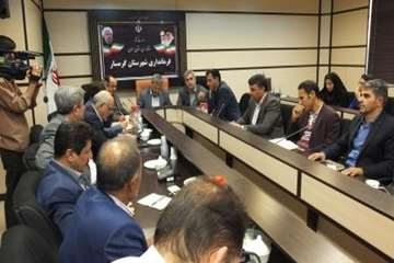 حضور دکتر رفیعی پور ریاست محترم سازمان دامپزشکی کشور در جلسه اعضای شورای بخش کشاورزی بخش کشاورزی شهر