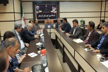 حضور دکتر رفیعی پور ریاست محترم سازمان دامپزشکی کشور در جلسه اعضای شورای بخش کشاورزی بخش کشاورزی شهر