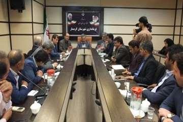 حضور دکتر رفیعی پور ریاست محترم سازمان دامپزشکی کشور در جلسه اعضای شورای بخش کشاورزی بخش کشاورزی شهر