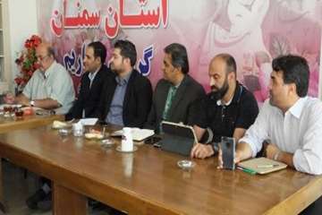 حضور دکتر حسینی مدیرکل محترم دامپزشکی استان سمنان در دفتر روزنامه پیام وتبریک روز خبر نگار وپاسخ به 