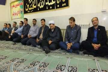 مراسم هفته دفاع مقدس دراداره کل دامپزشکی 3مهر 98