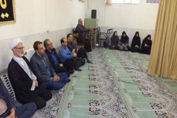 مراسم هفته دفاع مقدس دراداره کل دامپزشکی 3مهر 98