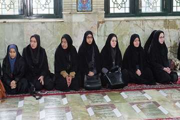 حضور مدیرکل محترم و پرسنل دامپزشکی در حلقه صالحین بسیجیان پایگاههای وابسته به سازمان جهاد کشاورزی در