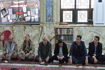 حضور مدیرکل محترم و پرسنل دامپزشکی در حلقه صالحین بسیجیان پایگاههای وابسته به سازمان جهاد کشاورزی در