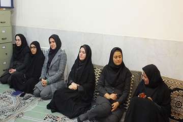 جلسه حلقه صالحین بسیجیان اداره کل دامپزشکی استان سمنان به مناسبت هفته بسیج 4آذر 98