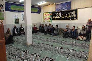 جلسه حلقه صالحین بسیجیان اداره کل دامپزشکی استان سمنان به مناسبت هفته بسیج 4آذر 98