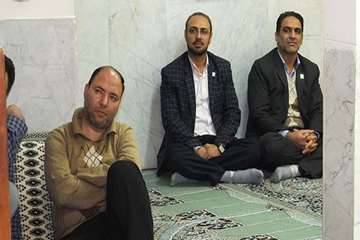 جلسه حلقه صالحین بسیجیان اداره کل دامپزشکی استان سمنان به مناسبت هفته بسیج 4آذر 98