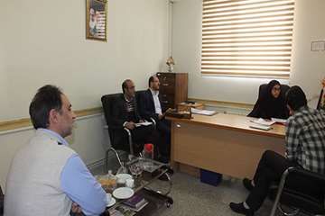 بازدید ارزیابان رعایت حقوق مصرف کنندگان از اداره کل دامپزشکی استان 7آذر98
