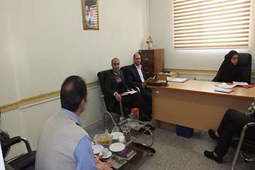 بازدید ارزیابان رعایت حقوق مصرف کنندگان از اداره کل دامپزشکی استان 7آذر98