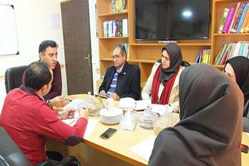 جلسه کمسیون دارویی اداره کل دامپزشکی استان سمنان 27آذر 98