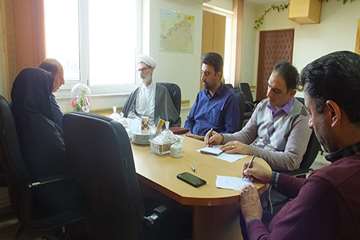 دومین جلسه شورای اقامه نماز اداره کل دامپزشکی استان سمنان 2دی 98