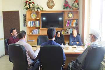 دومین جلسه شورای اقامه نماز اداره کل دامپزشکی استان سمنان 2دی 98