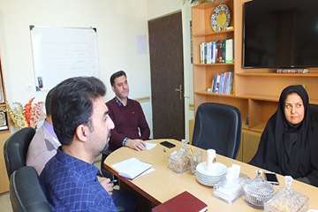 دومین جلسه شورای اقامه نماز اداره کل دامپزشکی استان سمنان 2دی 98