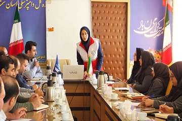 دوره آموزشی کمک های اولیه ویژه پرسنل اداره 8دی ماه 98