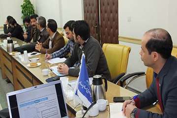 جلسه هماهنگی استانی سامانه های GIS,TRAXCEمسئولین فنی بهداشتی،ناظرین دولتی کشتارگاههای دام استان ،ادا