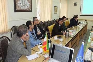 جلسه هماهنگی استانی سامانه های GIS,TRAXCEمسئولین فنی بهداشتی،ناظرین دولتی کشتارگاههای دام استان ،ادا