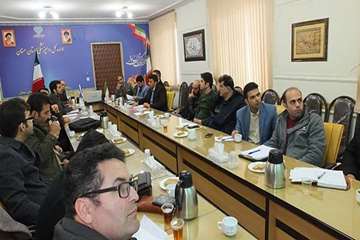 جلسه هماهنگی استانی سامانه های GIS,TRAXCEمسئولین فنی بهداشتی،ناظرین دولتی کشتارگاههای دام استان ،ادا