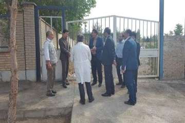 بازدید مشترک نمایندگان استانداری، اداره کل امور اقتصاد و دارایی، سازمان جهاد کشاورزی، دفتر جذب و حما